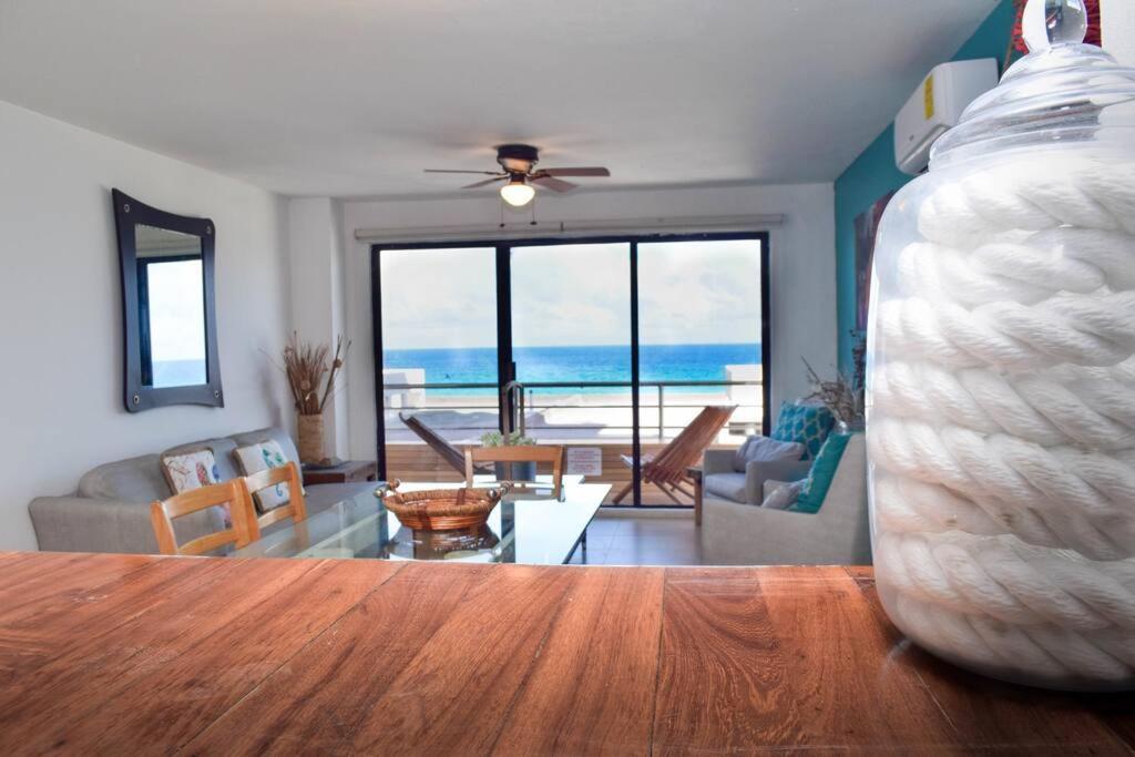 Ocean View Apartment, Best Beach Area, 3 Bedrooms Канкун Екстер'єр фото