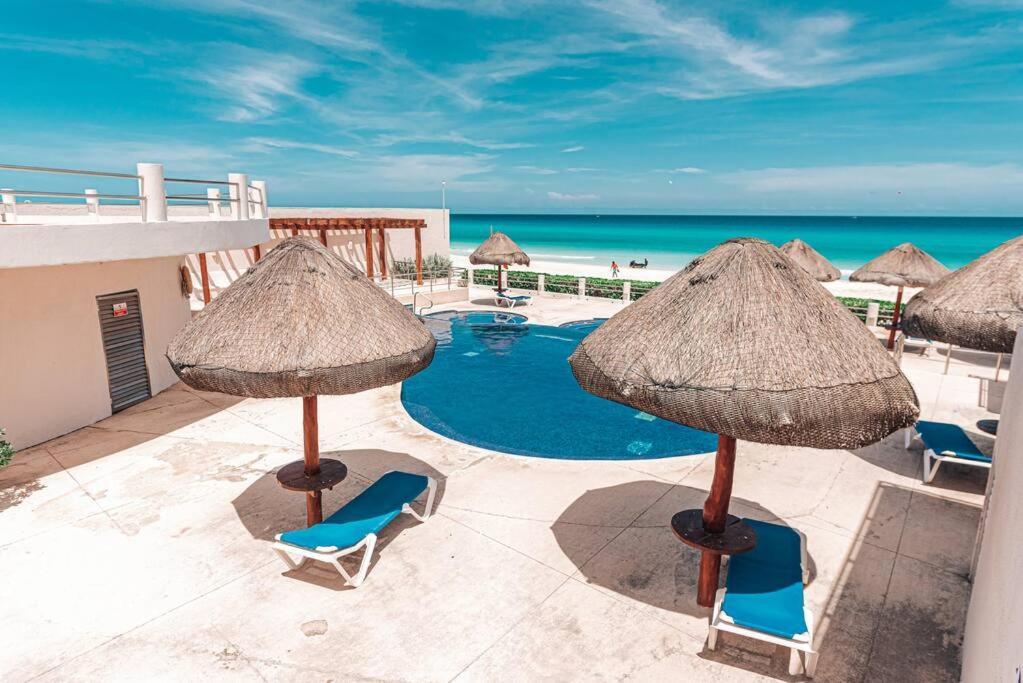 Ocean View Apartment, Best Beach Area, 3 Bedrooms Канкун Екстер'єр фото